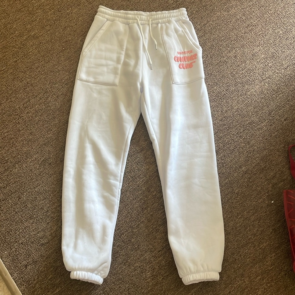 COPY - COPY - White fox sweatpants